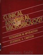 CLINICAL AND ORAL MICROBILOLGY PDF电子版封面 ALEXANDER W·MCCRACKEN