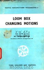 LOOM BOX CHANGING MOTIONS PDF电子版封面 W.MIDDLEBROOK