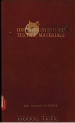 IDENTIFICATION OF TEXTILE MATERIALS（ PDF版）