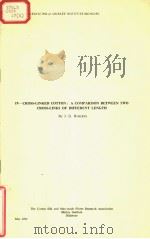 Ⅳ-CROSS-LINKED COTTON: A COMPARISON BETWEEN TWO CROSS-LINKS OF DIFFERENT LENGTH PDF电子版封面 J.G.ROBERTS
