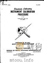 INSTRUMENT CALIBRATION PROCEDURE AY-09（ PDF版）