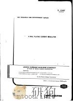 A DUAL PLATING CURRENT REGULATOR PDF电子版封面 J.J.HENRY
