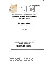 AN ADIABATIC CALORIMETER FOR STOPPING POWER MEASUREMENTS IN THIN FOILS（ PDF版）