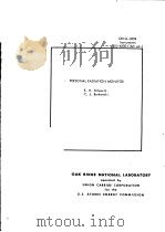 PERSONAL RADIATION MONITOR PDF电子版封面 R.H.DIWORTH C.J.BORKOWSKI