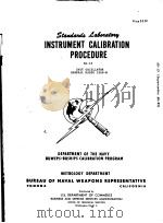 INSTRUMENT CALIBRATION PROCEDURE AG-13（ PDF版）