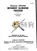 INSTRUMENT CALIBRATION PROCEDURE GG-14（ PDF版）