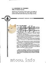 U.S.DEPARTMENT OF COMMERCE OFFICE OF TECHNICAL SERVICES PB-154792 PDF电子版封面