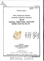 NAVY CALIBRATION PROGRAM INSTRUMENT CALIBRATION PROCEDURE GN-03（ PDF版）