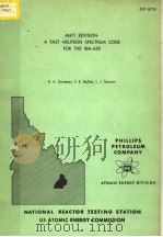MUFT REVISION-A FAST NEUTRON SPECTRUM CODE FOR THE IBM-650（ PDF版）