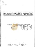 NUMERICAL SOLUTIONS AND APPLICATIONS OF THE FOLD INTEGRAL PDF电子版封面