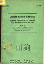SECOND SYMPOSIUM ON PHYSICS AND NONDESTRUCTIVE TESTING（ PDF版）