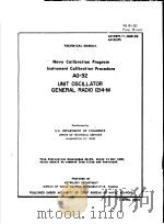 NAVY CALIBRATION PROGRAM INSTUUMENT CALIBRATION PROCEDURE AG-32（ PDF版）