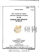 NAVY CALIBRATION RPOGRAM INLTRUMENT CALIBRATION PROCEDURE GV-06（ PDF版）