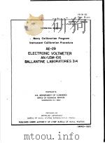 NAVY CALIBRATION RPOGRAM INLTRUMENT CALIBRATION PROCEDURE AE-29 PDF电子版封面