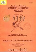 INSTRUMENT CALIBRATION PROCEDURE AG-08（ PDF版）