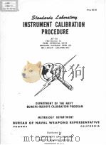 INSTRUMENT CALIBRATION PROCEDURE AF-08（ PDF版）