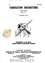 FABRICATION INSTRUCTIONS TDOD-15（ PDF版）