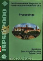 2000 INTERNATIONAL SYMPOSIUM ON POWER SEMICONDUCTOR DEVICES PDF电子版封面 0780362691