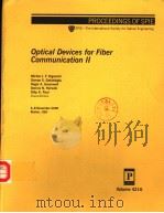 OPTICAL DEVICES FOR FIBER COMMUNICATION II（ PDF版）
