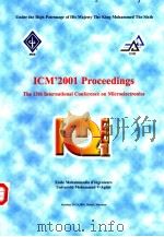 ICM 2001 PROCEEDINGS THE 13TH INTRENATIONAL CONFERENCE ON MICROEILCTRONICS PDF电子版封面