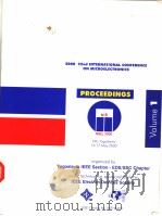 2000 22nd INTERNATIONAL CONFERENCE ON MICROELECTRONICS PROCEEDINGS VOLUME 1 PDF电子版封面 0780352351