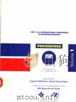 1997 21st INTERNATIONAL CONFERENCE ON MICROELECTRONICS PROCEEDINGS VOLUME 1 PDF电子版封面 078033664X