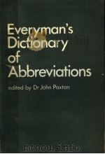 EVERYMAN‘S DICTIONARY OF ABBREVIATIONS（ PDF版）