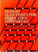 MODERN SEMICONDUCTOR FABRICATION TECHNOLOGY PDF电子版封面 0835946843