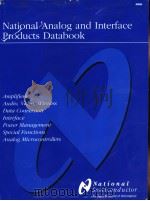 NATIONAL ANALOG AND INTERFACE PRODUCTS DATABOOK PDF电子版封面