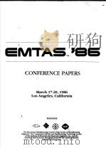 EMTAS 86 CONFERENCE MARCH 17-20,1986 LOS ANGELES,CALIFORNIA PDF电子版封面