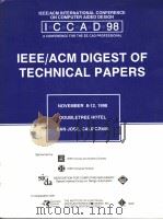 IEEE/ACM INTERNATIONAL CONFERENCE ON COMPUTER-AIDEDD DESIGN 1998（ PDF版）
