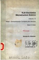 VLSI ELECTRONICS MICROSTRUCTRUE SCIENCE VOLUME 13 PDF电子版封面