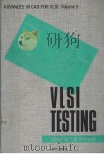 VLSI TESTING PDF电子版封面 0444878955 T.W.WILLIAMS