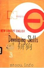 NEW CONCEPT ENGLISH DEVELOPING SKILLS PDF电子版封面 L.G.ALEXANDER