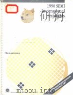 BOOK OF SEMI STANDARDS 1990 VOLUME 5 MICROPATTERNING DIVISION（ PDF版）