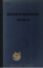 METHODS IN MICROBIOLOGY VOLUME 6A PDF电子版封面 0125215061 J.R.NORRIS D..RIBBONS