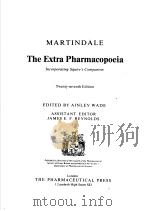 THE EXTRA PHARMACOPOEIA 1977 PDF电子版封面 0853691142
