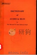 DICTIONARY OF AUDIO AND HI-FI（ PDF版）