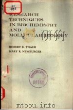 RESEARCH TECHNIQUES IN BIOCHEMIST3RY AND MOLECULAR BIOLOGY（ PDF版）