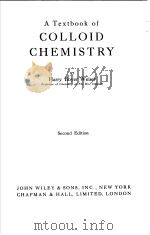 A TEXTBOOK OF COLLOID CHEMISTRY PDF电子版封面