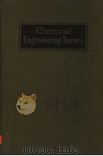 CHEMICAL ENGINEERING SERIES PDF电子版封面 CHARLES C.WINDING R.LEONARD H