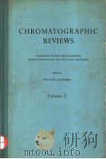 CHROMATOGRAPHIC REVIEWS VOL.3 PDF电子版封面