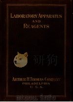 LABORATORY APPARATUS AND REAGENTS PDF电子版封面 ARTHUR H.THOMAS COMPANY