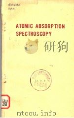 ATOMIC ABSORPTION SPECTROSCOPY PDF电子版封面