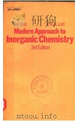MODERN APPROACH TO INORGANIC CHEMISTRY 3RD EDITION PDF电子版封面 0408703709 C.F.BELL K.A.K.LOTT