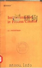 INSTRUMENTATION IN PROCESS CONTROL PDF电子版封面 0408702931 E.J.WIGHTMAN