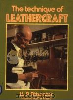 THE TECHNIQUE OF LEATHERCRAFT PDF电子版封面 D A FRIEND