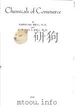 CHEMICALS OF COMMERCE PDF电子版封面 FOSTER DEE SNELL AND CORNELIA