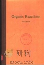 ORGANIC REACTIONS VOLUME 23 PDF电子版封面 047119624X
