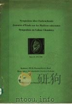 SYMPOSIUM UBER FARBENCHEMIE JOURNEES D'ETUDE SUR LES MATIERES COLORANTES SYMPOSIUM ON COLOUR CH PDF电子版封面 PD DR.WALTER JENNY